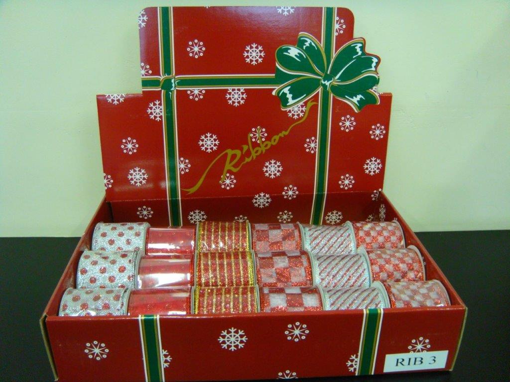 Silver Red Dots Stripes Blocks